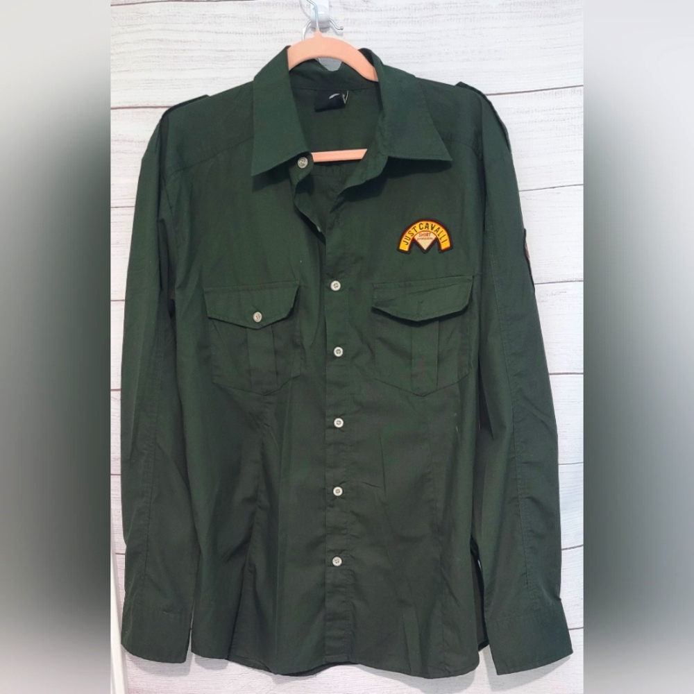 RARE  VINTAGE  Authentic Just Cavalli by Roberto Cavalli size xl